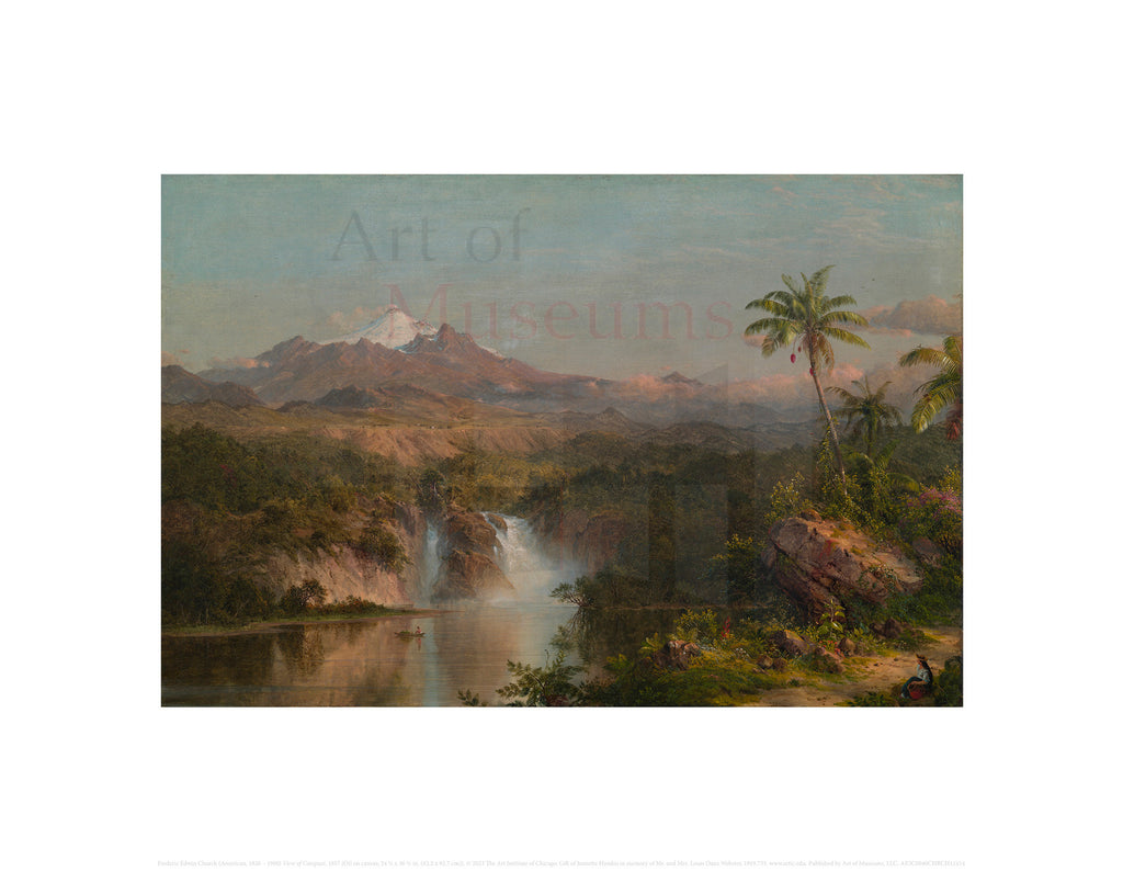 View of Cotopaxi, 1857