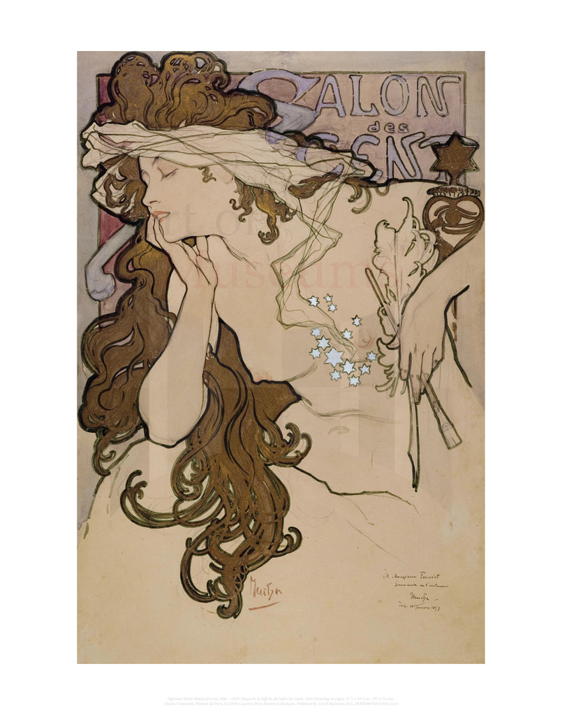 Maquette de l'affiche du Salon des Cents