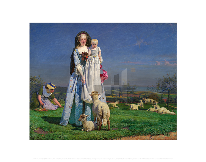 Pretty Baa-Lambs, Ford Madox Brown