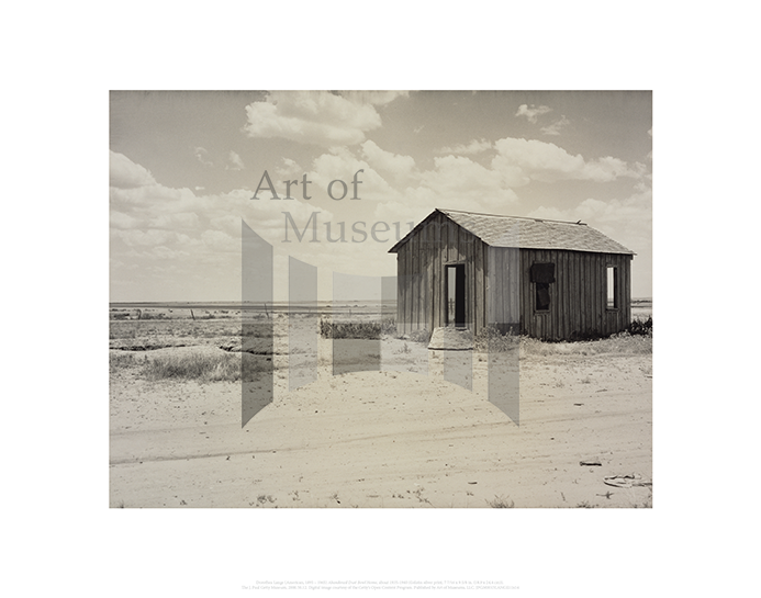 Abandoned Dust Bowl Home, Dorothea Lange