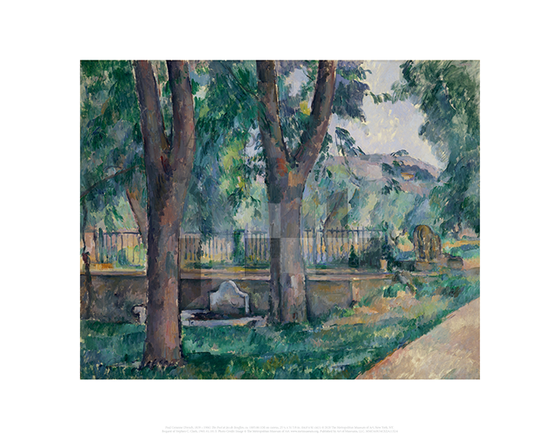 The Pool at Jas de Bouffan, Paul Cezanne