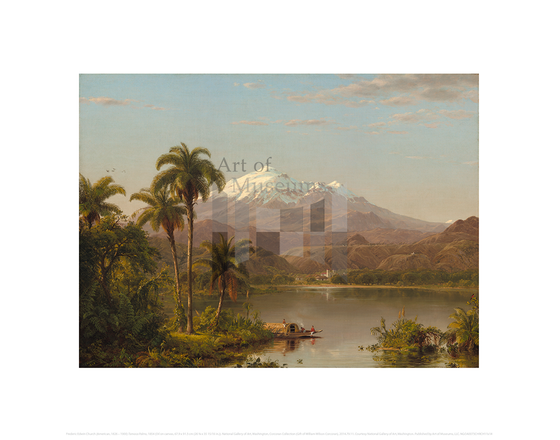 Tamaca Palms, Frederic Edwin Church 