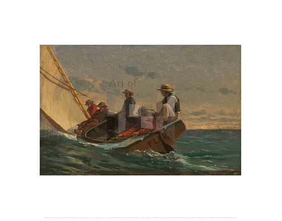 The Flirt, Winslow Homer