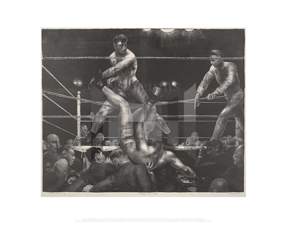 Dempsey and Firpo, George Wesley Bellows